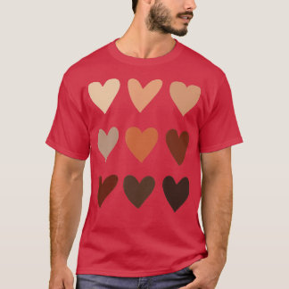 Melanin Skin Tone Hört sich wie eine schwarze Gesc T-Shirt