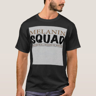 Melanin Squad Vintag anatomisch - T-Shirt