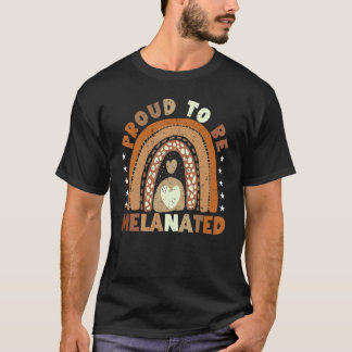 Melanin Stolz auf Melanated African Queen Girl b T-Shirt