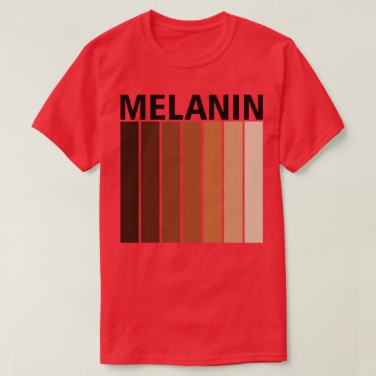 Melanin T-Shirt (Design vorne)