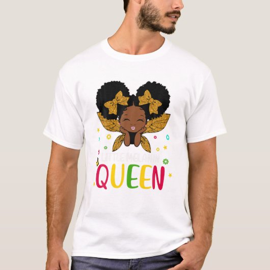 Melanin T Shirt zum Geburtstag (Vorderseite)