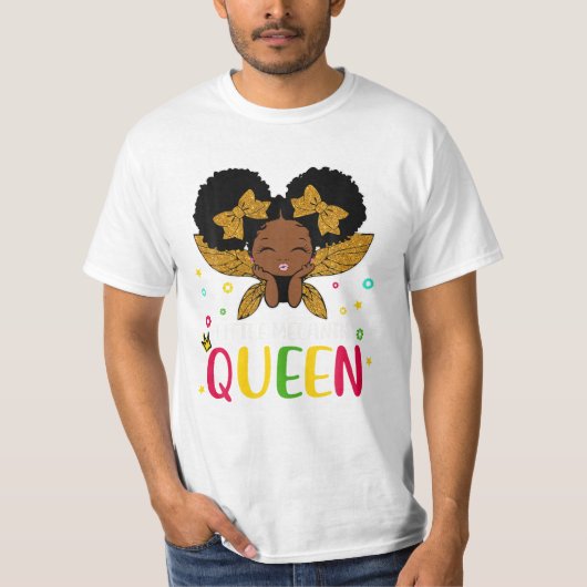 Melanin T Shirt zum Geburtstag (Vorderseite)