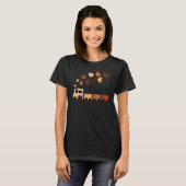 Melanin Train Hearts Black History Frican Pride Bo T-Shirt (Vorne ganz)