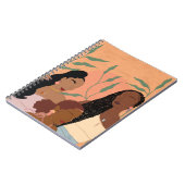 Melanin Vibes Notizblock (Linke Seite)