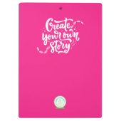 Melanin Woman - Afro - Tropische Kreuzfahrt Klemmbrett (Rückseite)