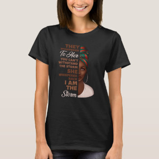Melanin Woman Black History Black History African T-Shirt