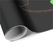 Melanin Women African American Pride Black History Geschenkpapier (Rolleneckpunkt)