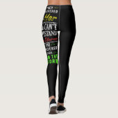 Melanin Women African American Pride Black History Leggings (Rückseite)