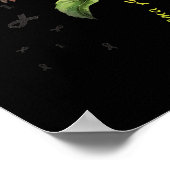 Melanom Awareness Sonnenblumen Shirt Poster (Ecke)