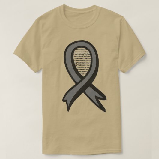 Melanom-Bewusstsein T-Shirt (Design vorne)