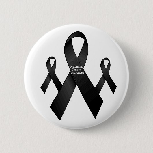 Melanom-Bewusstseins-Knopf Button (Vorderseite)
