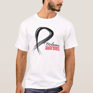 Melanom-Bewusstseins-Schmutz-Band T-Shirt