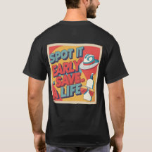 Melanom-Bewusstseins-T-Shirt – Früherkennung
