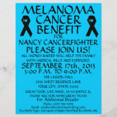 Melanom Cancer Benefit Flyer (Vorne)