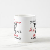 Melanom-keltischer Schmetterling 3 Kaffeetasse (Mittel)