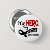 Melanom MEIN HELD MEIN ONKEL 42 Button (Vorne & Hinten)