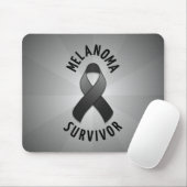 Melanom-Überlebender Mousepad (Mit Mouse)
