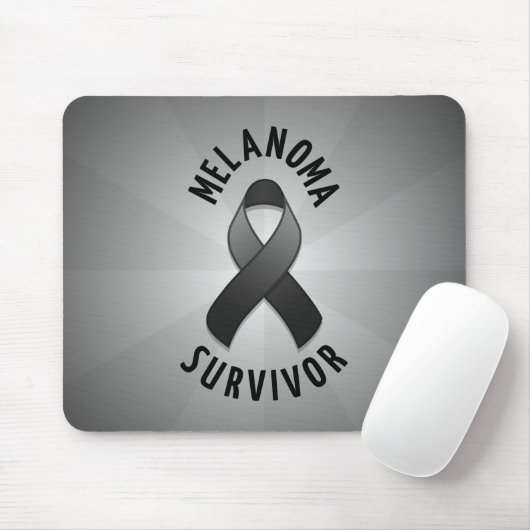 Melanom-Überlebender Mousepad (Mit Mouse)