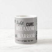 Melanoma Warrior Kaffeetasse (Mittel)