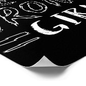 Melanome der Haut, die mit dem falschen Mädchen ve Poster (Ecke)