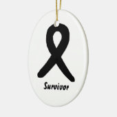 Melanomüberlebendverzierung Keramikornament (Links)