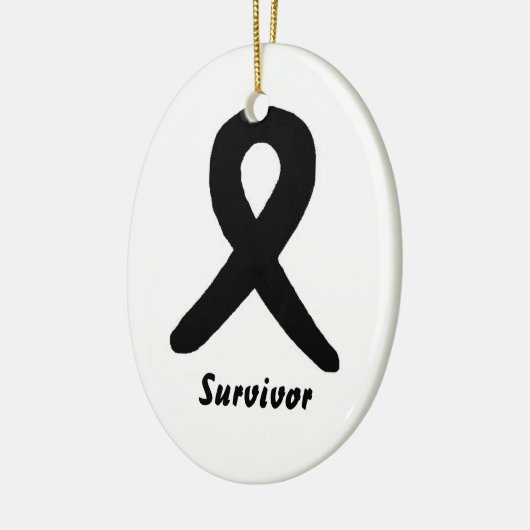 Melanomüberlebendverzierung Keramikornament (Links)