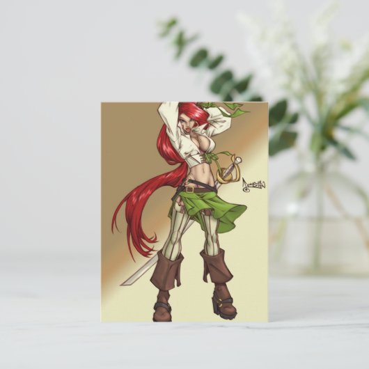 Melanthe Postcard Postkarte (Stehend Vorderseite)