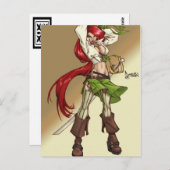 Melanthe Postcard Postkarte (Vorne/Hinten)