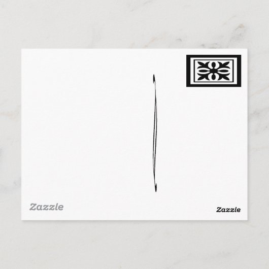 Melanthe Postcard Postkarte (Rückseite)