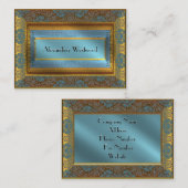 MeLark elegantes II viktorianisch Visitenkarte (Vorne/Hinten)