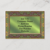 MeLarks Elegant Klassik Beruflich Visitenkarte (Rückseite)