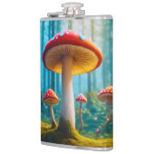 Melasse Pilz Vinyl Wrapped Flask Flachmann (Links)