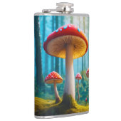 Melasse Pilz Vinyl Wrapped Flask Flachmann (Rechts)