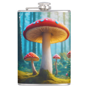 Melasse Pilz Vinyl Wrapped Flask Flachmann