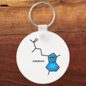 Melatonin Neurotransmitter Schlüsselanhänger (Vorderseite)
