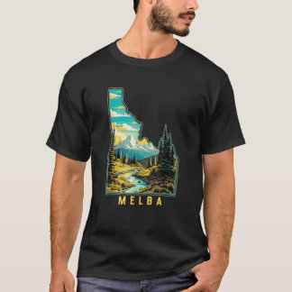 Melba Idaho Staat Outdoor Nature Graphic T-Shirt