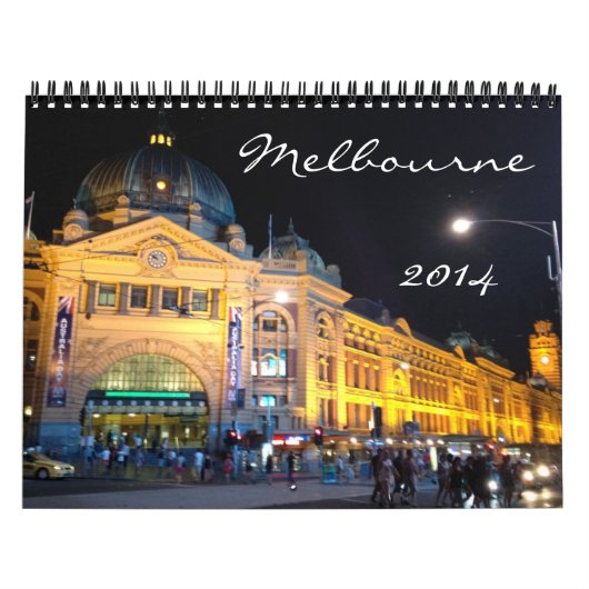 Melbourne 2014 kalender (Titelbild)