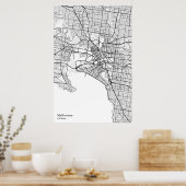 Melbourne AU Wand-Plakatkunst Poster (Küche)