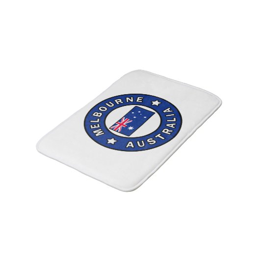 Melbourne Australia Badematte (Schrägansicht)