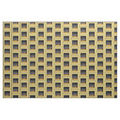 Melbourne Australia CBD Lights over Queen's Bridge Stoff (Yard (91,4 cm))