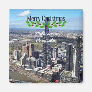 Melbourne Australia - Feiertage Magnet