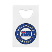 Melbourne Australia Geldbeutel Flaschenöffner (Rückseite)