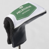 Melbourne Australia - Golf Course Destination Logo Headcover (3/4 Vorderseite)