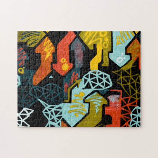 Melbourne Australia Graffiti Mural Puzzle (Horizontal)