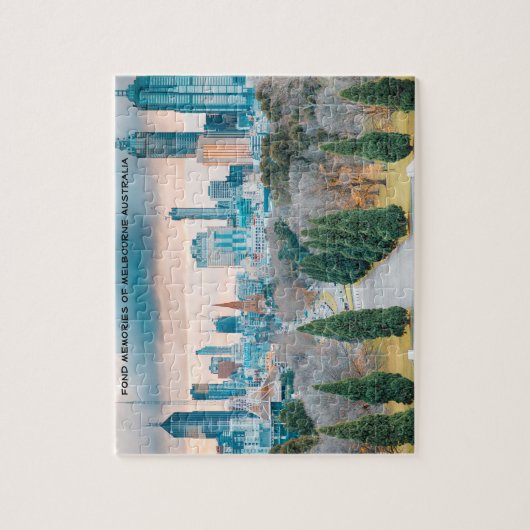 Melbourne Australia Jigsaw Puzzle (Vertikal)