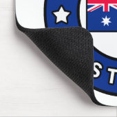 Melbourne Australia Mousepad (Ecke)