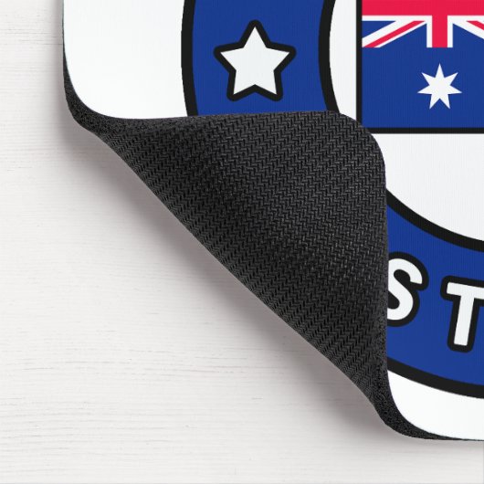 Melbourne Australia Mousepad (Ecke)