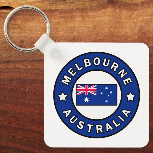 Melbourne Australia Schlüsselanhänger (Vorderseite)
