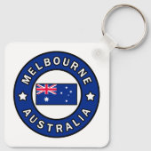 Melbourne Australia Schlüsselanhänger (Rückseite)