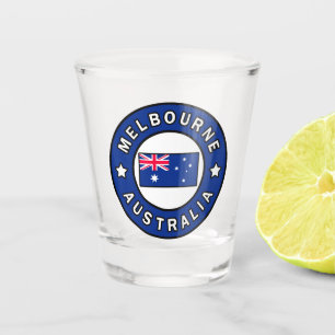 Melbourne Australia Schnapsglas